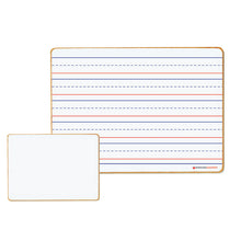Load image into Gallery viewer, Magnetic Dry Erase Boards set of 5 Lined and Blank Double Sided