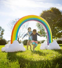 Load image into Gallery viewer, Inflatable Rainbow Arch Sprinkler