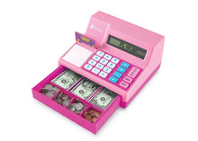Load image into Gallery viewer, Pretend and Play Pink Cash Register