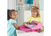 Load image into Gallery viewer, Pretend and Play Pink Cash Register