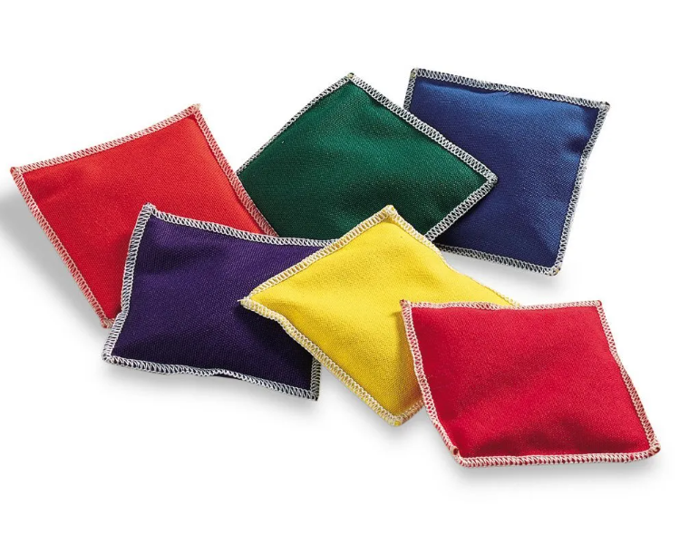 Rainbow Bean Bags 6 pk.