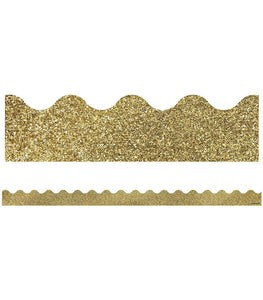Gold Glitter Borders