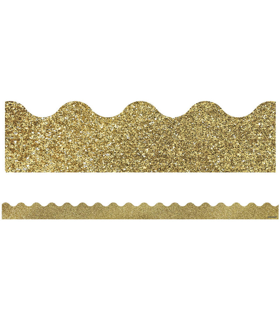 Gold Glitter Borders