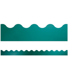 Teal Foil Borders