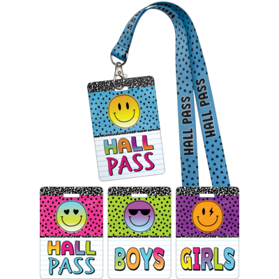 Bright 4Ever Hall Pass Lanyard
