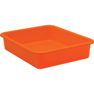 Orange Large Plastic Letter Tray