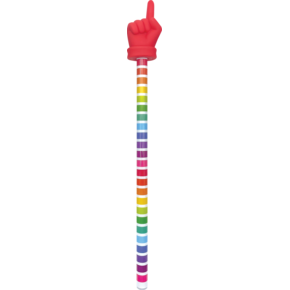 Colorful Stripes Hand Pointer