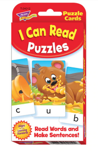 I Can Read Puzzle Cards