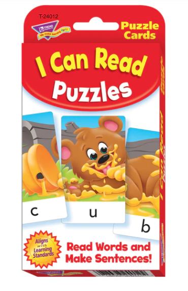 I Can Read Puzzle Cards