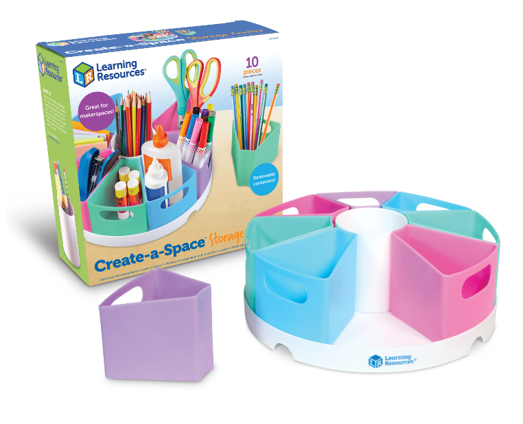 Create-a-Space Storage Center Pastel
