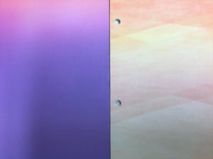 Watercolor Abstract 2 Pocket Folder - single