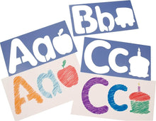 Load image into Gallery viewer, Big Alphabet and Picture Stencils.
