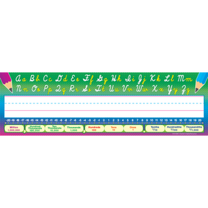 Cursive Writing Flat Name Plates