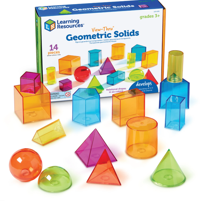 View Through Geometric Solids – The Learning World