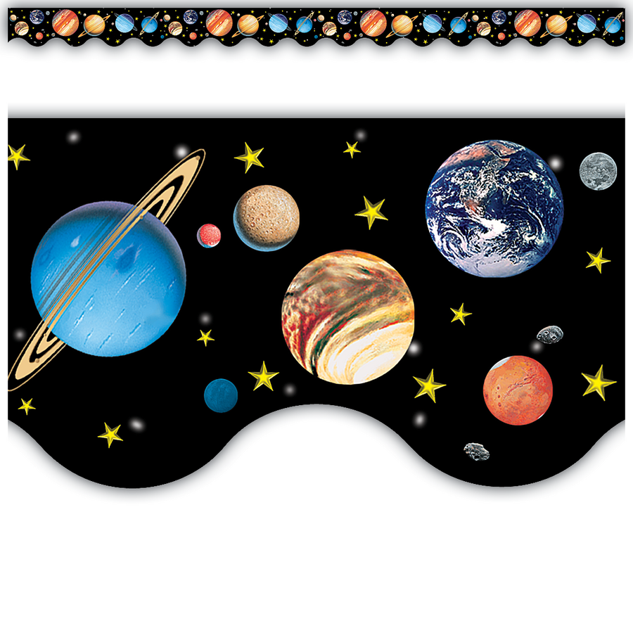 Solar System Border Trim