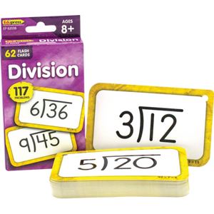 Division Flash Cards