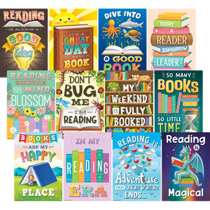 Reading is Fun Small Poster Pack