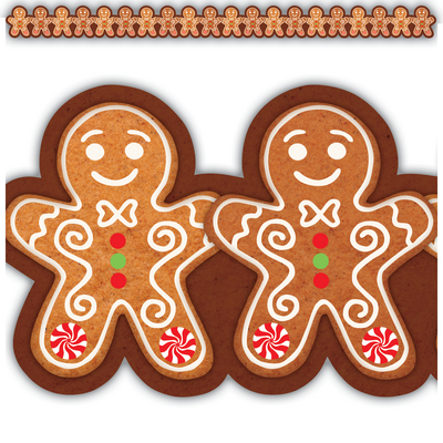 Gingerbread Cookies Border Trim