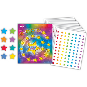Super Star Reward Trackers with Stickers