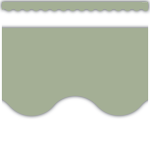 Sage Green Border Trim