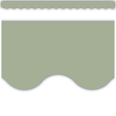 Sage Green Border Trim