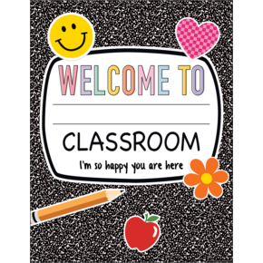 Cool for School Composition Welcome Chart