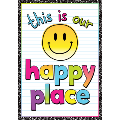 Happy Place Positive Poster