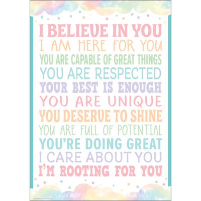 I Believe in You Positive Poster