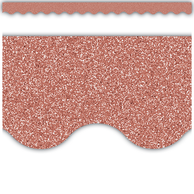 Rose Gold Glitz Border
