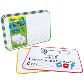 Double Sided Show and Tell Early Writing Magnetic Dry Erase Boards
