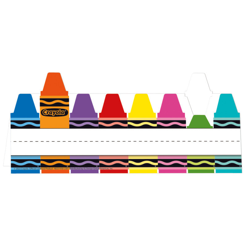 Crayola Nameplate Tented