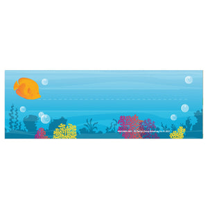 Sea the Day Name Plates Tented