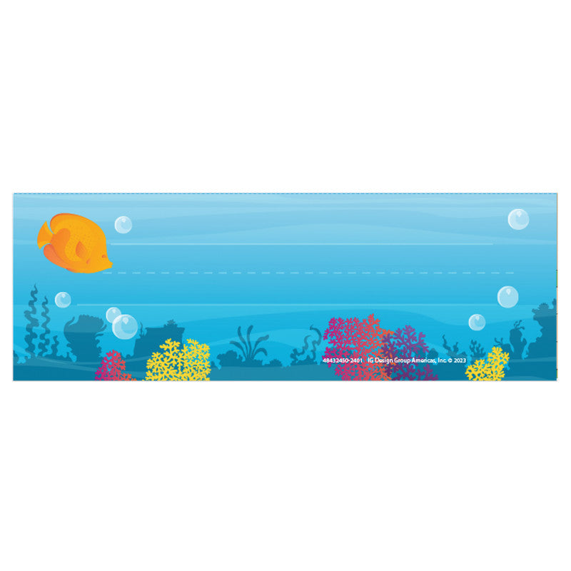 Sea the Day Name Plates Tented