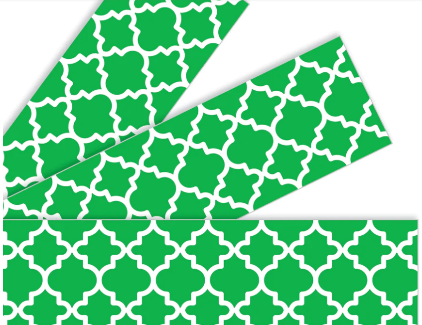 Moroccan Green Border