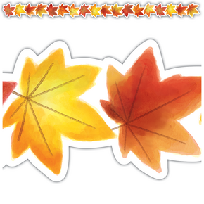 Fall Leaves Border Trim