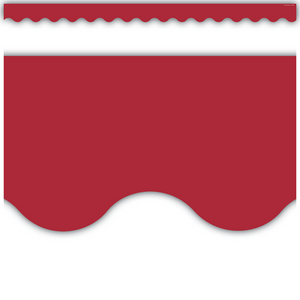 Cranberry Border Trim