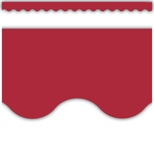 Cranberry Border Trim