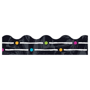 Colorful Harmony Dot to Dot Border