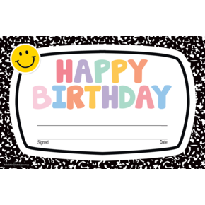 Cool for School Happy Birthday Awards