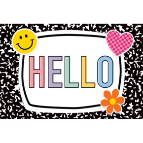 Cool for School Hello Post cards