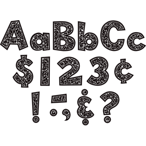 Composition 4" Fun Font Letters Combo Pack