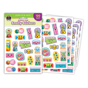 Bubble Gum Smelly Stickers