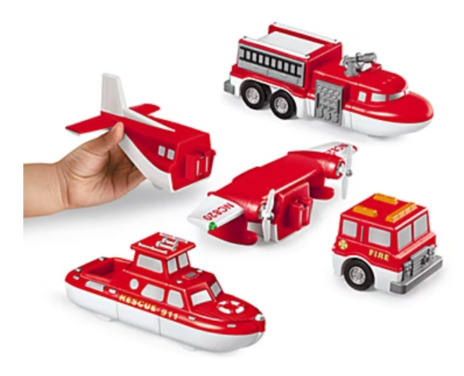 Mix and Match Fire Rescue Vehicles
