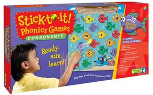 Stick to It Phonics Game Consonants