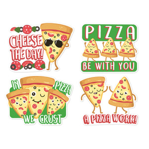 Pizza Stickers Jumbo Standard