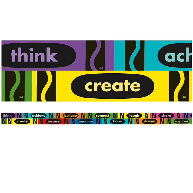 Inspirational Words Deco Trim