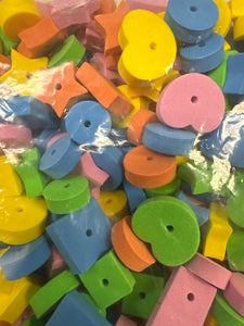 Lacing Foam Shapes