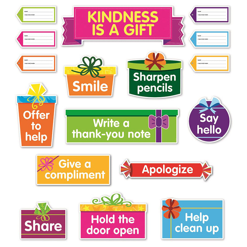 Kindness is a Gift Bulletin Boards Set
