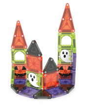 Load image into Gallery viewer, Spooky Magna-Tiles Combo plus Micro Mags Travel Size

