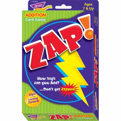 Zap Addition Card Game